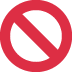 prohibited prohibited